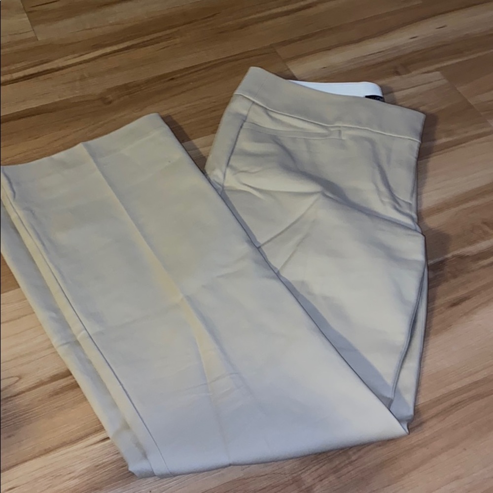 Tan slacks